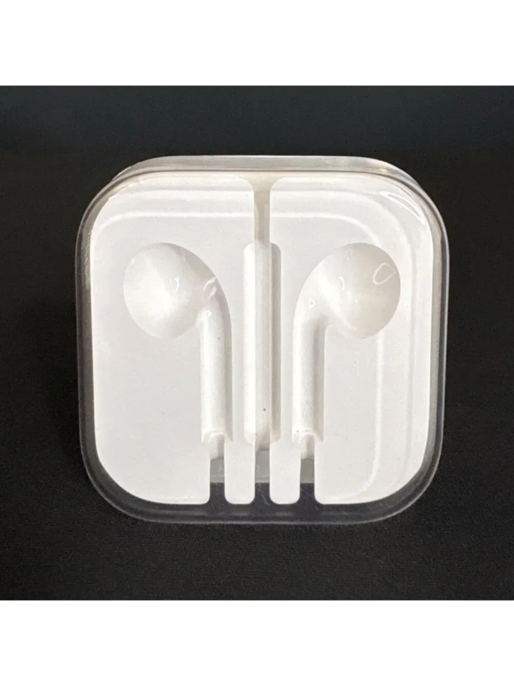 Apple Wired EarPods Storage Case –3.5mm Plastic White Secure EMPTY CASE ONLY
